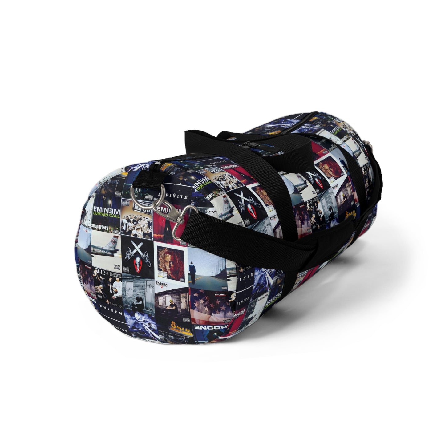 Eminem Album Art Cover Collage Duffel Bag