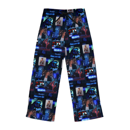 Justin Bieber Enjoy Your Life Collage Women's Pajama Pants