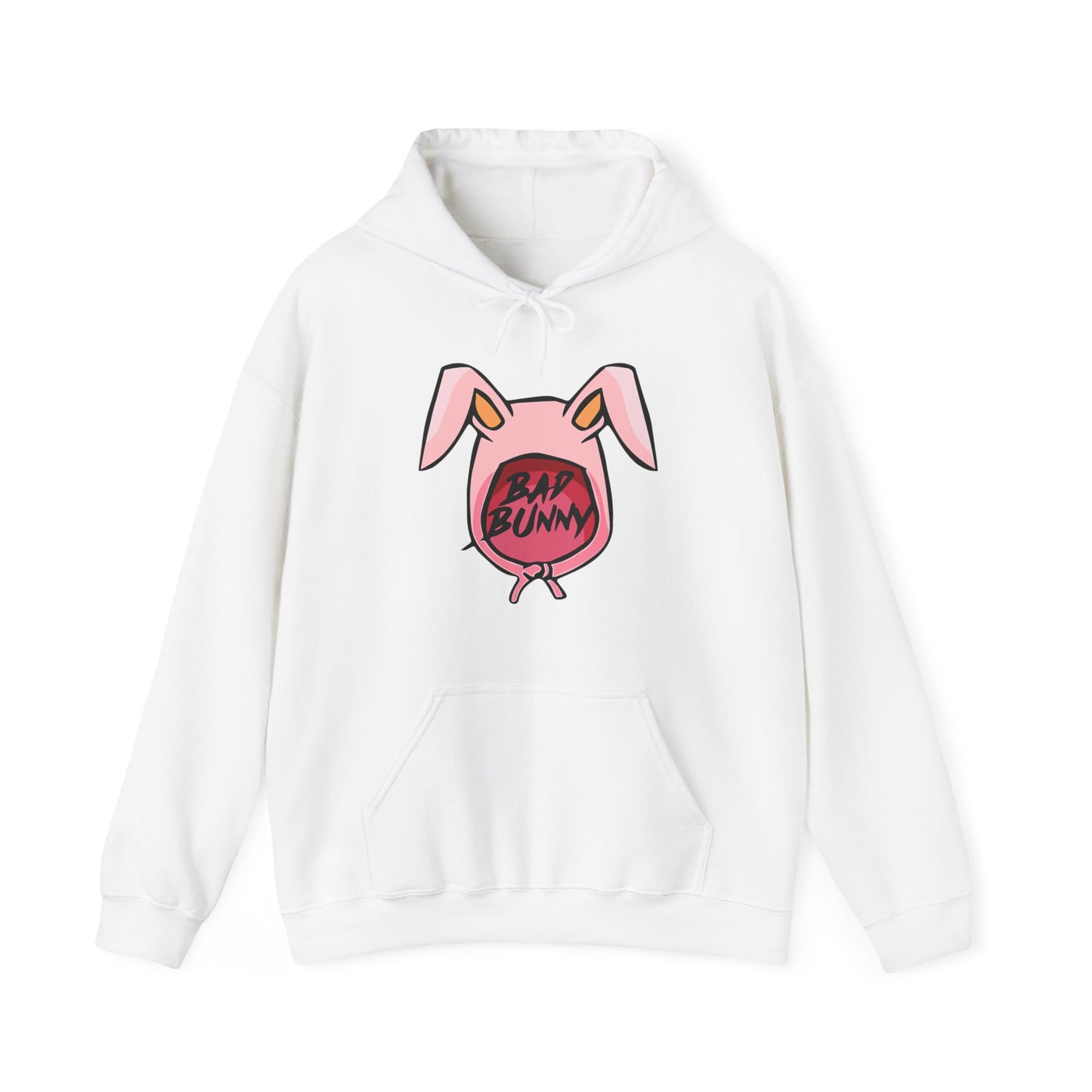 Bad Bunny Hoodie Logo Unisex Heavy Blend Hooded Sweatshirt