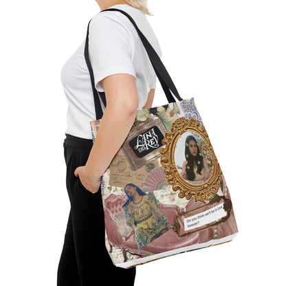 Lana Del Rey Victorian Collage Tote Bag