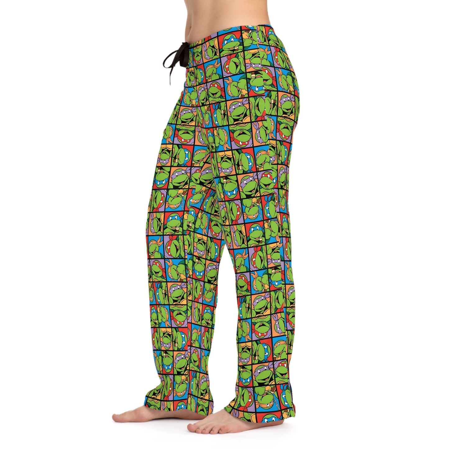 TMNT Turtle Toon Montage Women's Pajama Pants