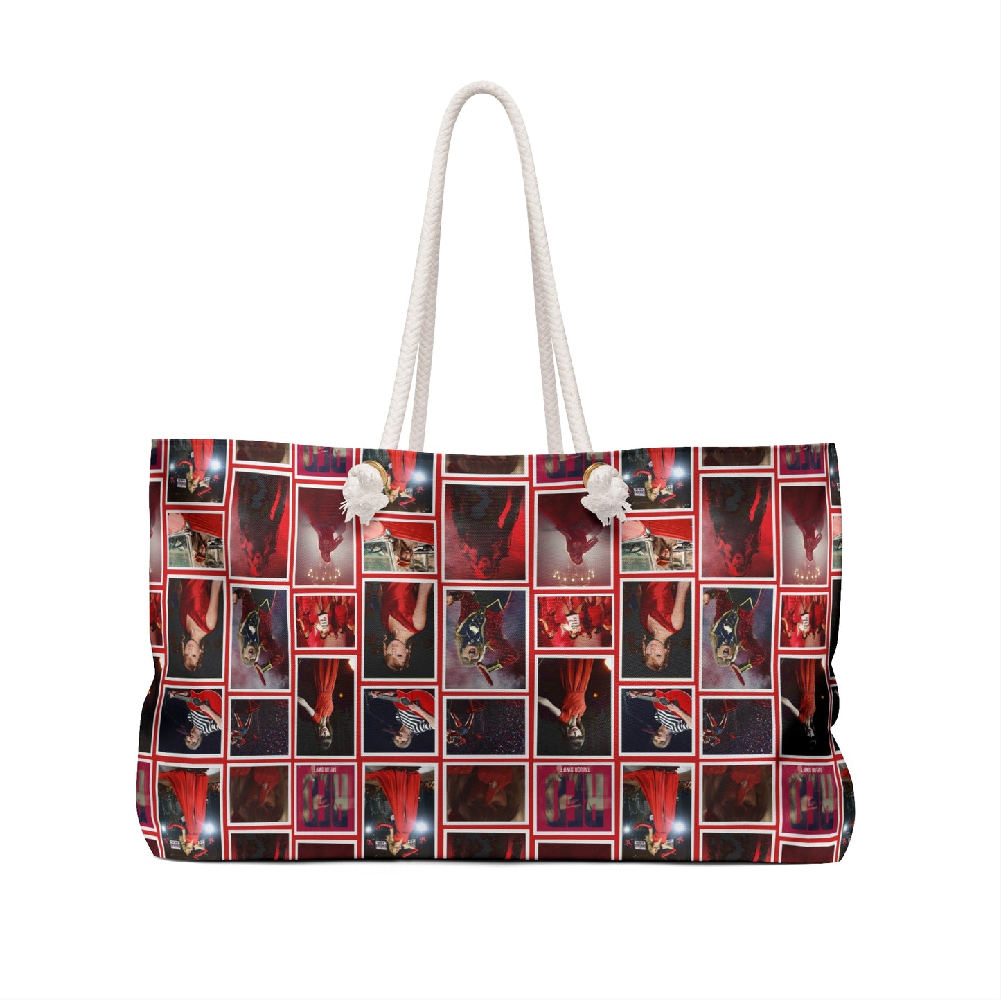 Taylor Swift Red Era Collage Weekender Bag