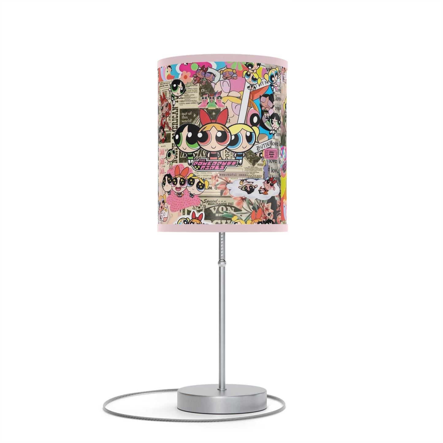 Powerpuff Girls Trio Charm Lamp on a Stand