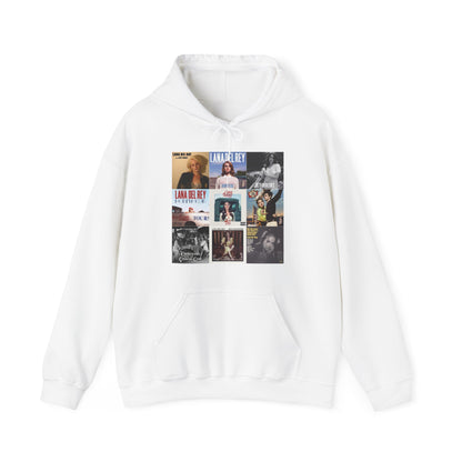 Lana Del Rey Album Cover Collage Unisex Heavy Blend Hooded Sweatshirt