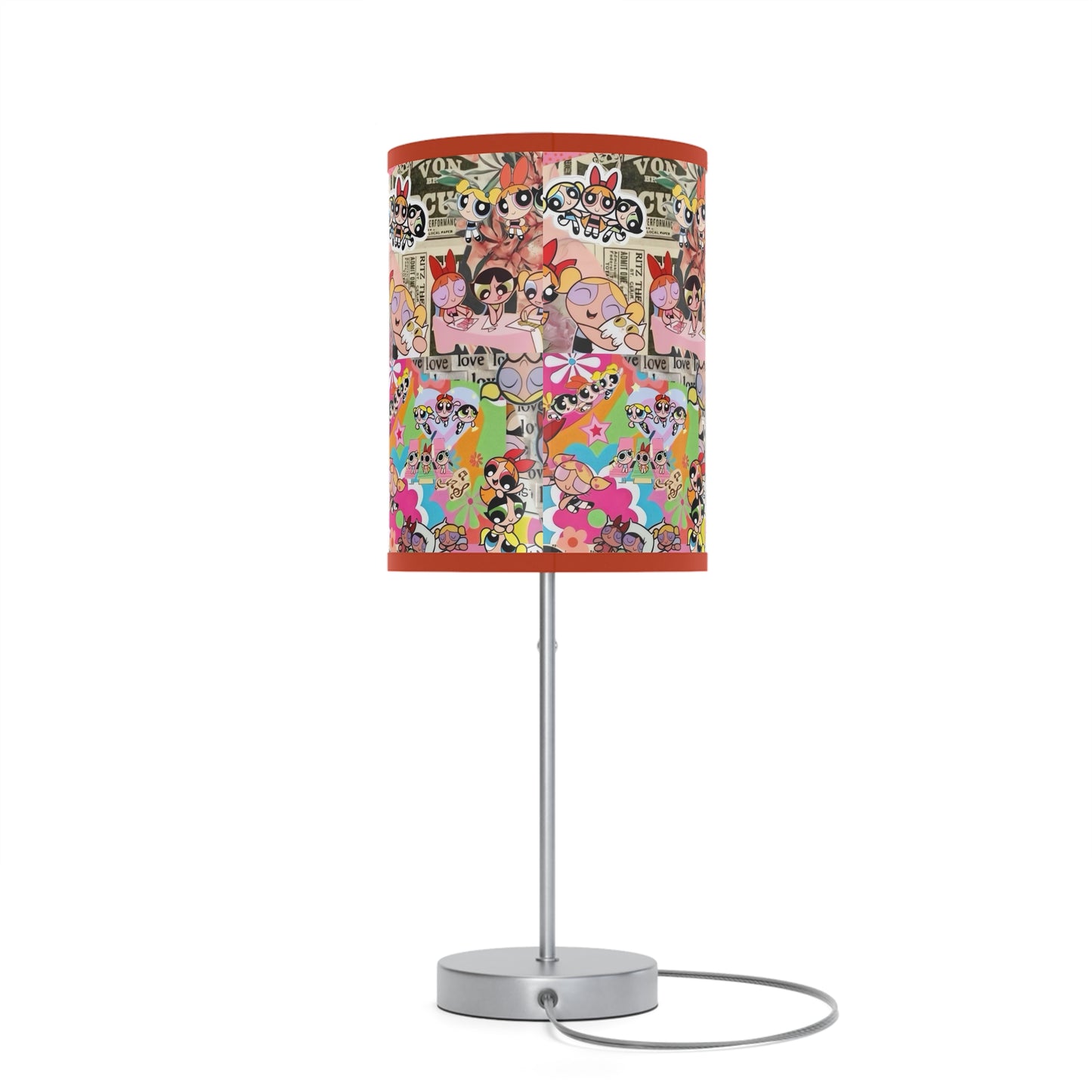 Powerpuff Girls Trio Charm Lamp on a Stand