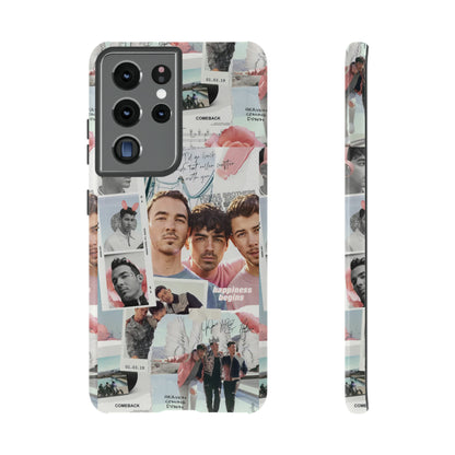 Jonas Brothers Happiness Begins Collage Tough Phone Case