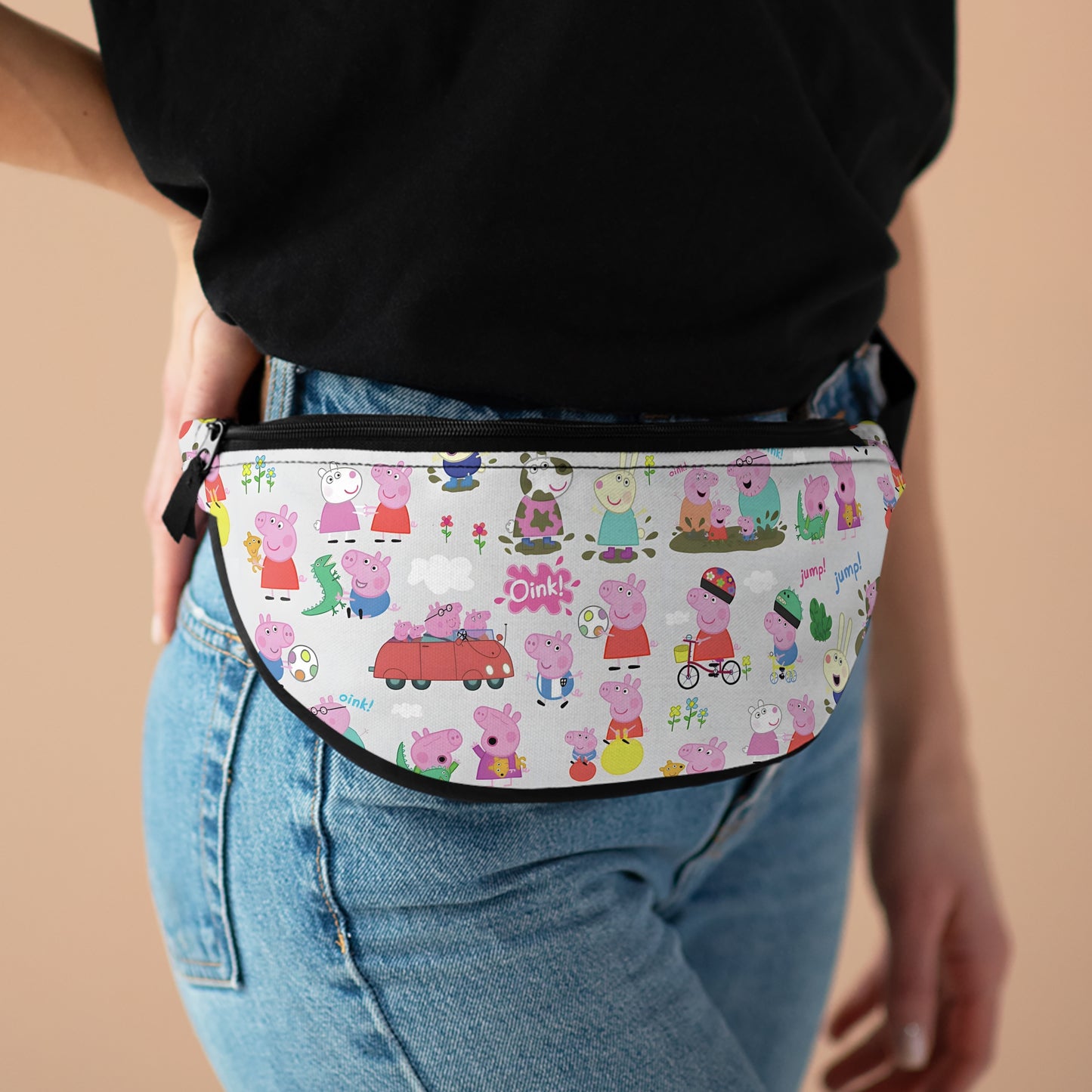 Peppa Pig Oink Oink Collage Fanny Pack