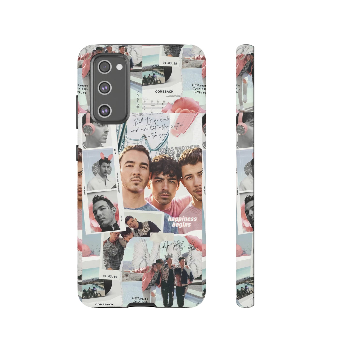 Jonas Brothers Happiness Begins Collage Tough Phone Case