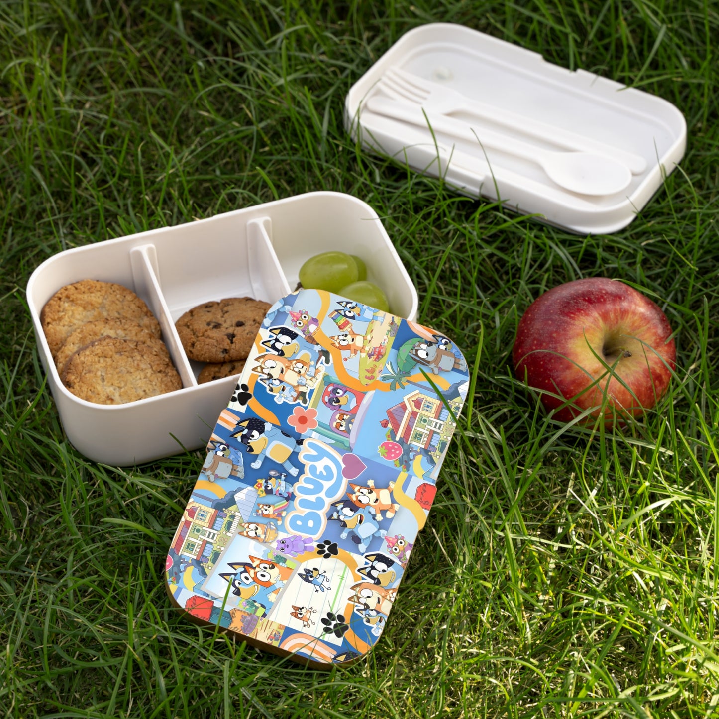 Bluey Playtime Collage Bento Lunch Box