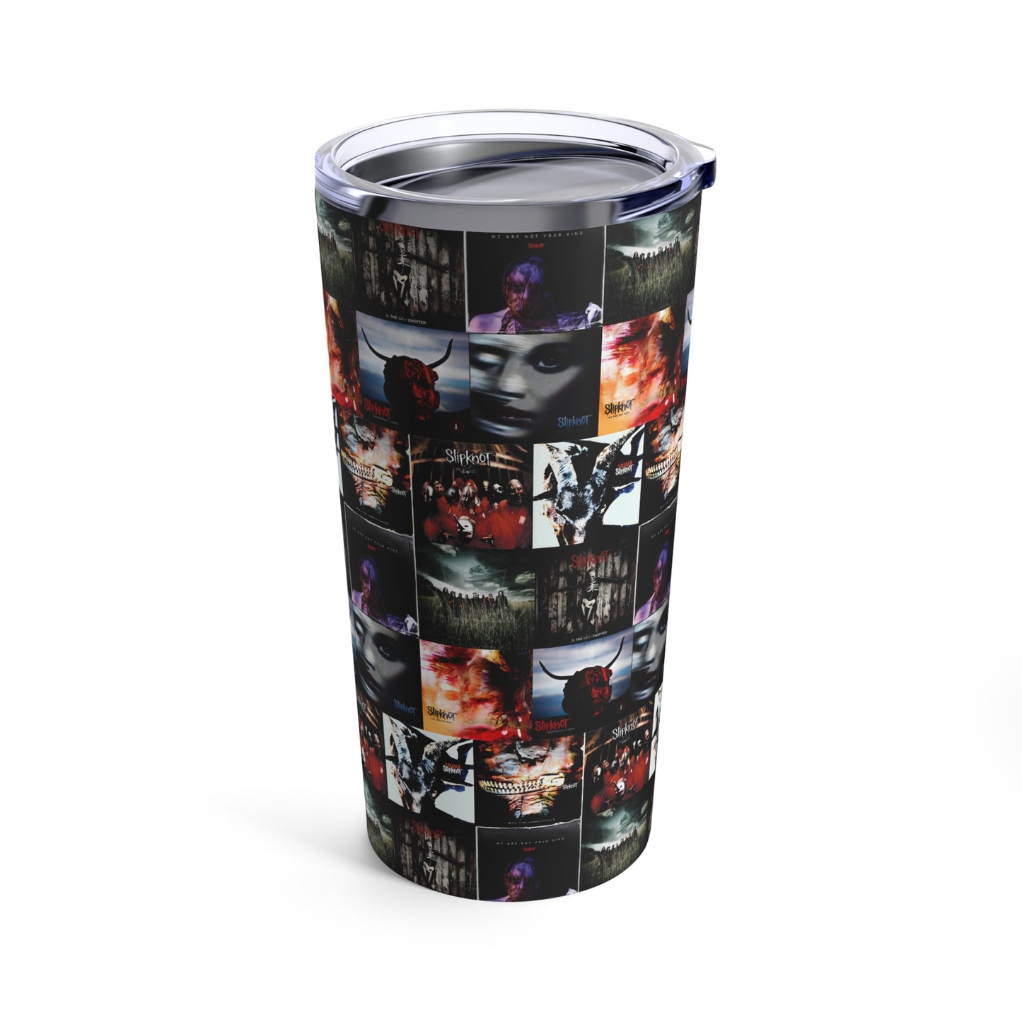 Slipknot Album Art Collage Tumbler