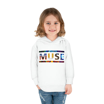 Muse Album Art Letters Toddler Pullover Fleece Hoodie