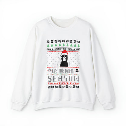 Taylor Swift 'Tis The Damn Season Unisex Heavy Blend Crewneck Sweatshirt