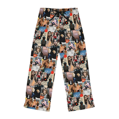 The Kid LAROI No Music No Life Collage Women's Pajama Pants