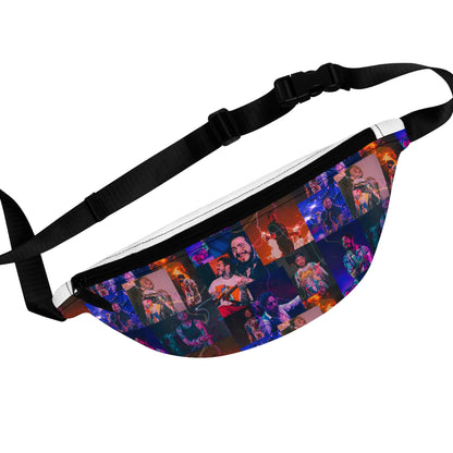 Post Malone Lightning Photo Collage Fanny Pack