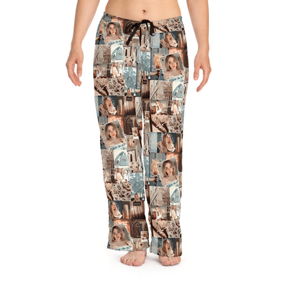 Sabrina Carpenter Peachy Princess Collage Women's Pajama Pants