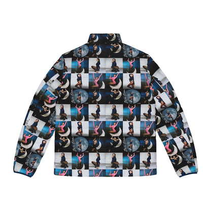 Dua Lipa Future Nostalgia Moonlight Mosaic Men's Puffer Jacket