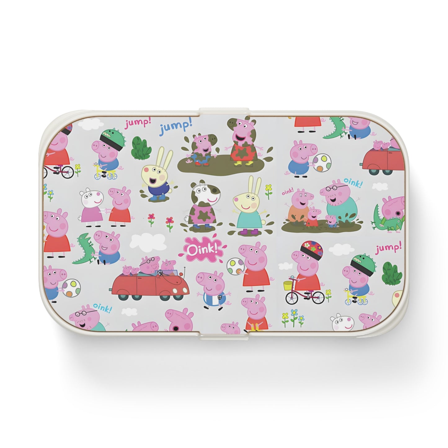 Peppa Pig Oink Oink Collage Bento Lunch Box