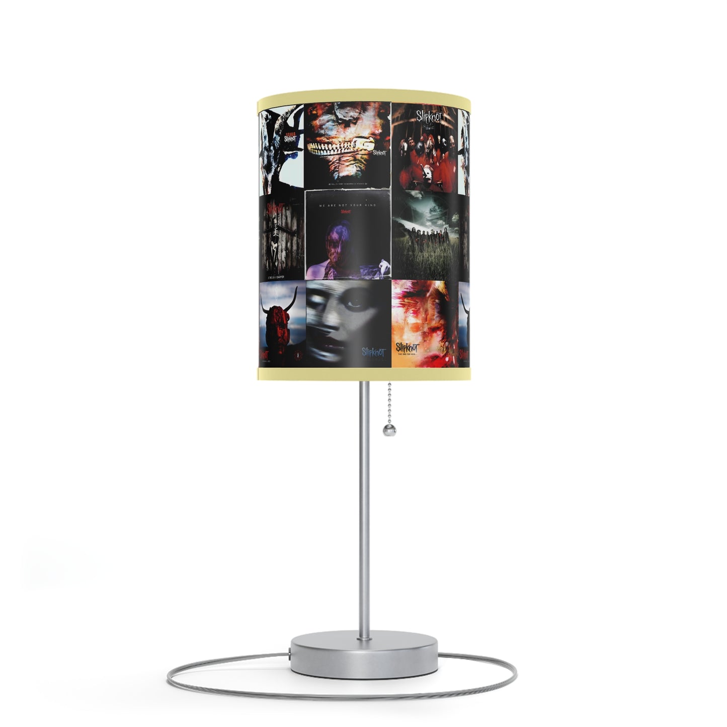 Slipknot Album Art Collage Lamp on a Stand