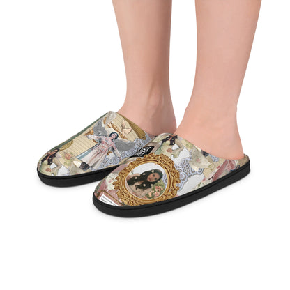 Lana Del Rey Victorian Collage Women's Indoor Slippers