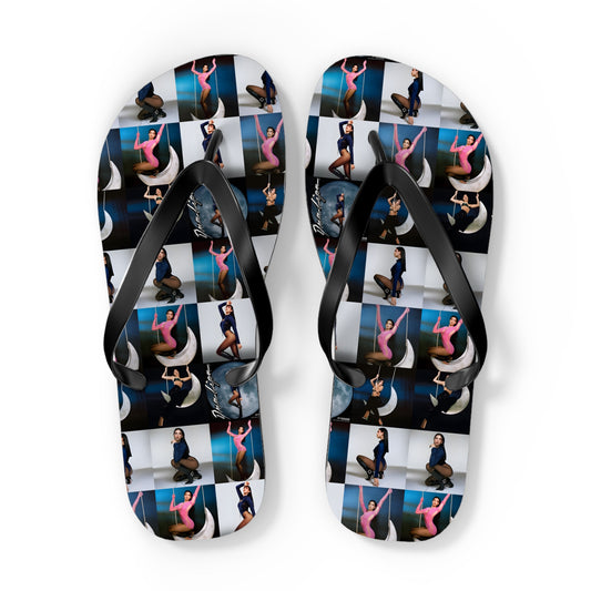 Dua Lipa Future Nostalgia Moonlight Mosaic Flip Flops