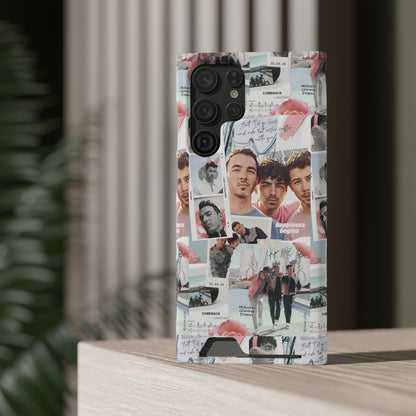 Jonas Brother Happiness Begins Collage Phone Case With Card Holder