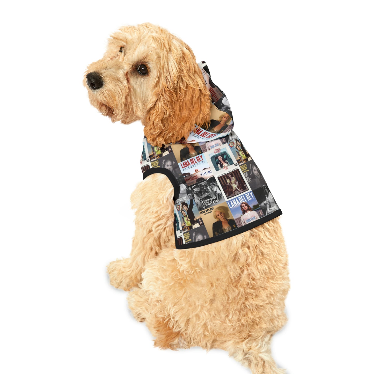 Lana Del Rey Album Cover Collage Pet Hoodie