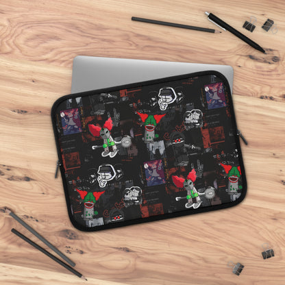 Madness Combat Dark Aesthetic Collage Laptop Sleeve