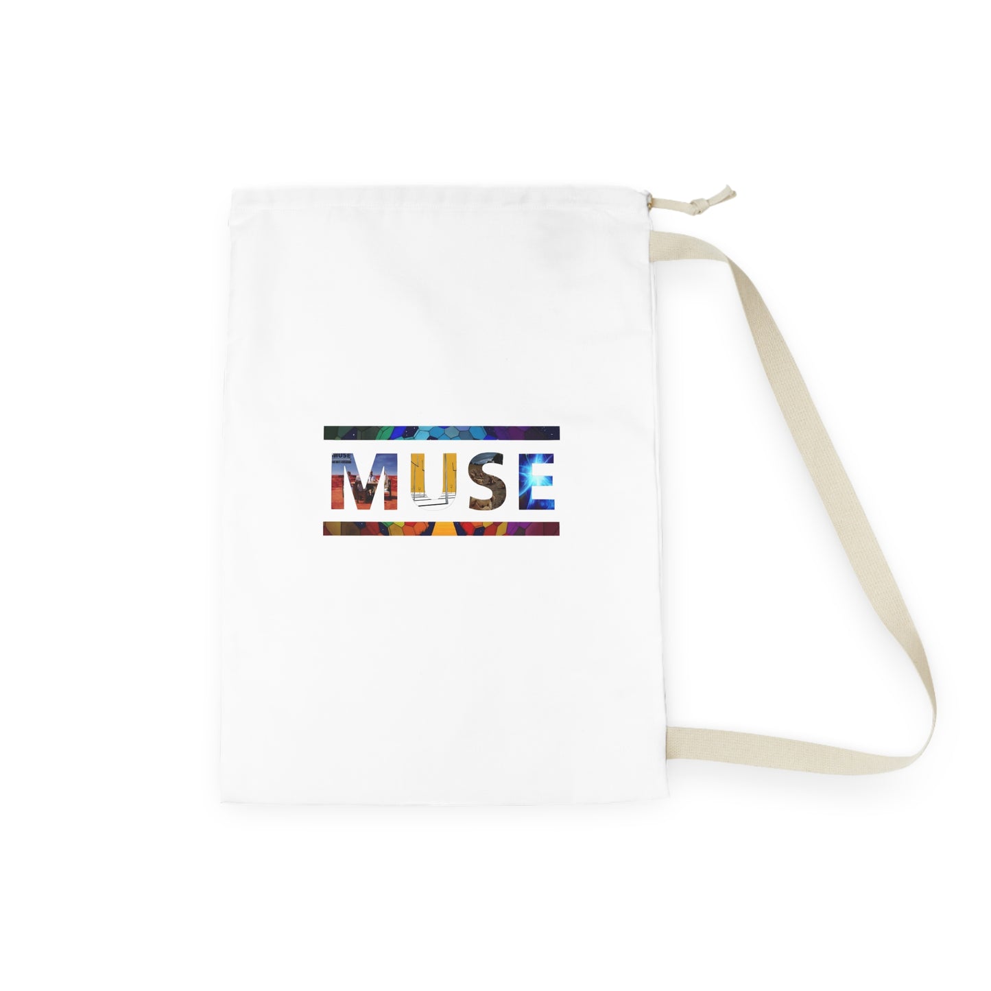 Muse Album Art Letters Laundry Bag