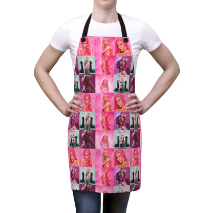 Doja Cat Hot Pink Mosaic Apron