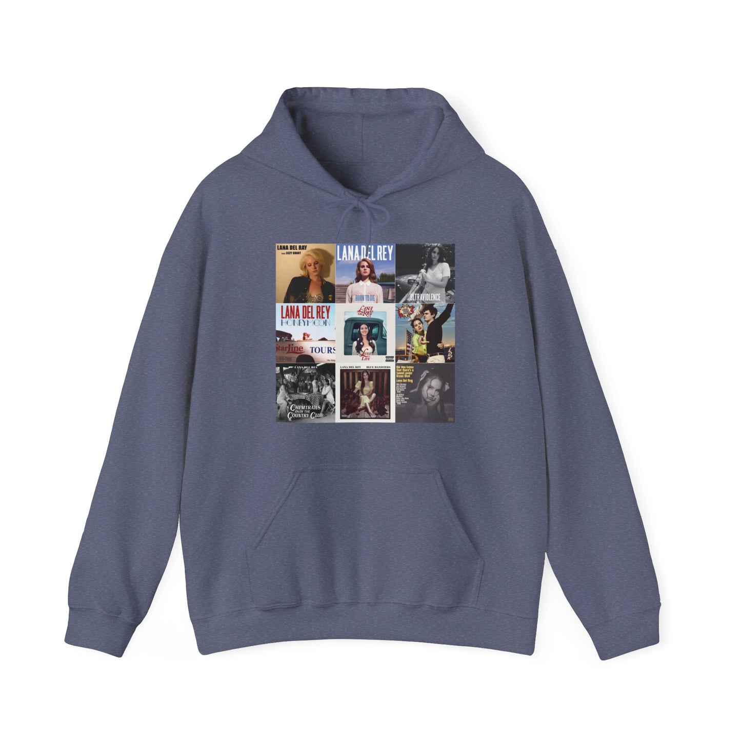 Lana Del Rey Album Cover Collage Unisex Heavy Blend Hooded Sweatshirt