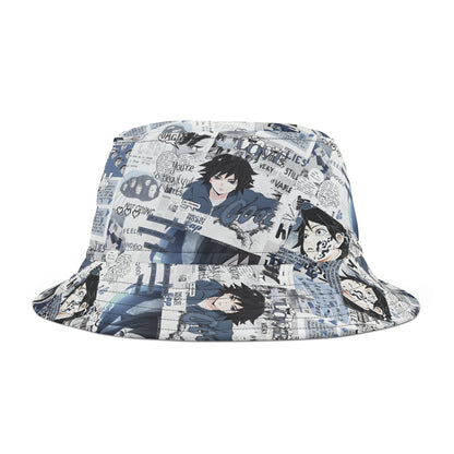 Demon Slayer Giyu Aesthetic Collage Bucket Hat