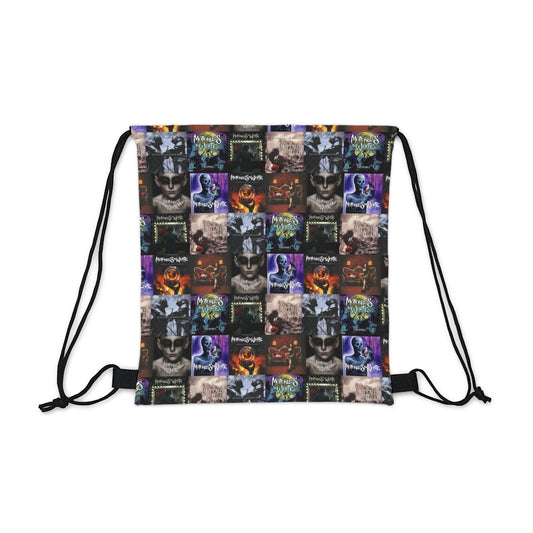 Motionless In White Album Cover Collage Outdoor Drawstring Bag