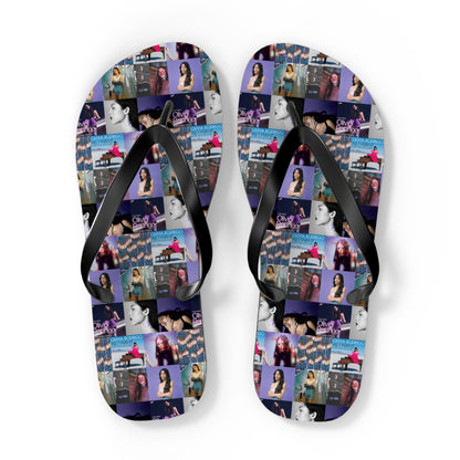 Olivia Rodrigo Album Cover Art Collage Flip Flops