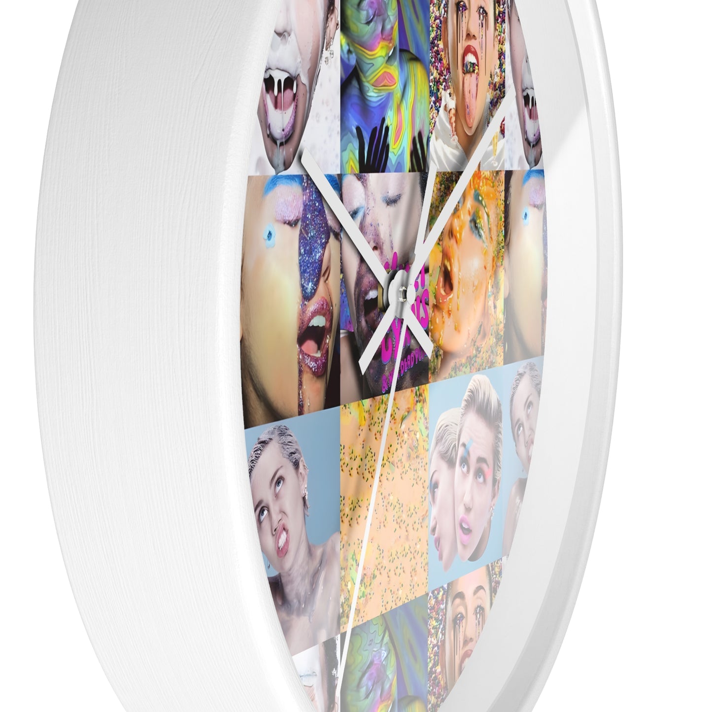 Miley Cyrus & Her Dead Petz Mosaic Wall Clock