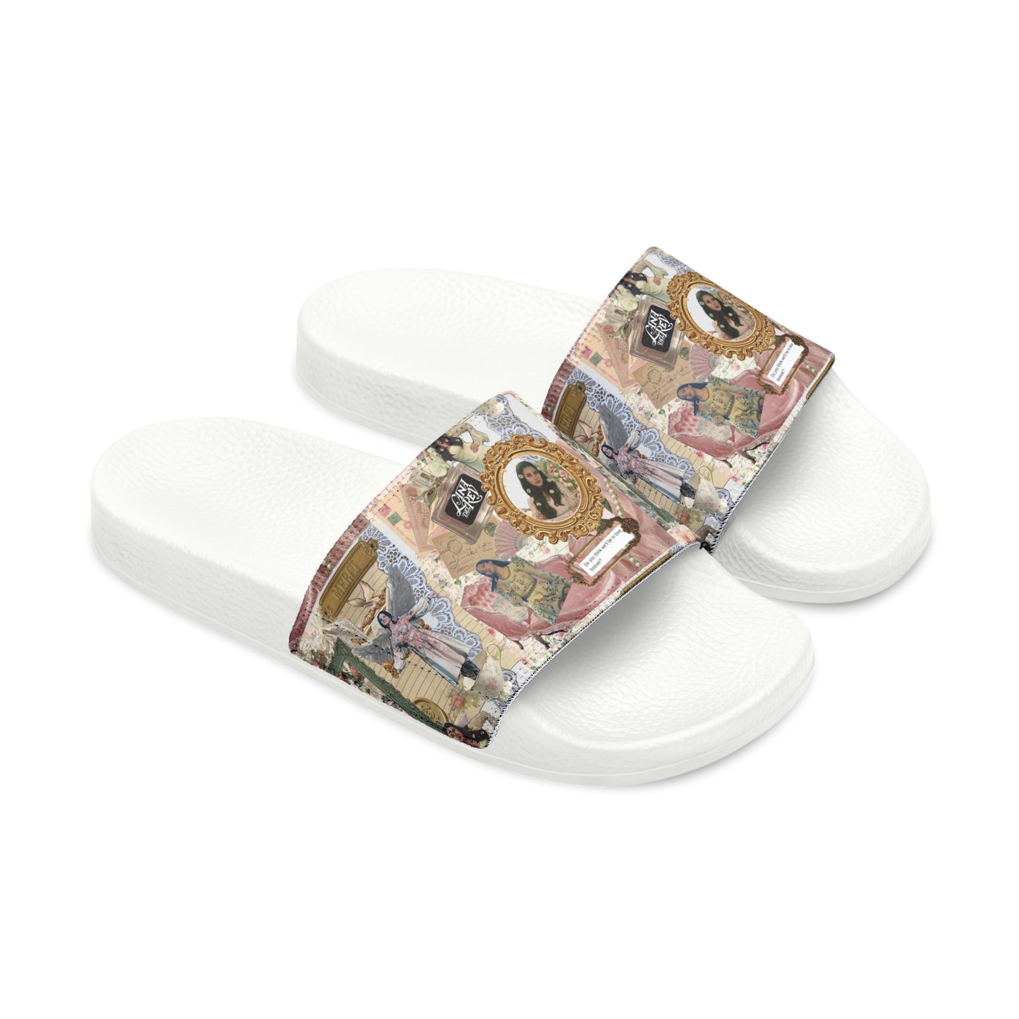 Lana Del Rey Victorian Collage Women's Slide Sandals