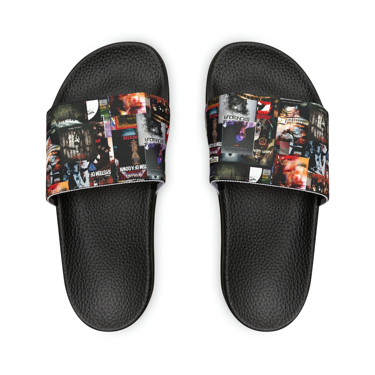 Slipknot Chaotic Album Art Collage Men's Slide Sandals