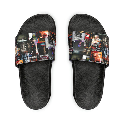 Slipknot Chaotic Album Art Collage Men's Slide Sandals