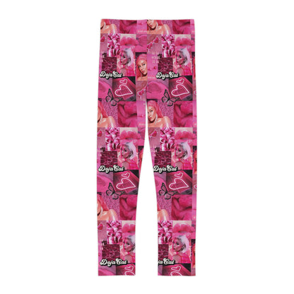 Doja Cat Pink Vibes Collage Kids Leggings