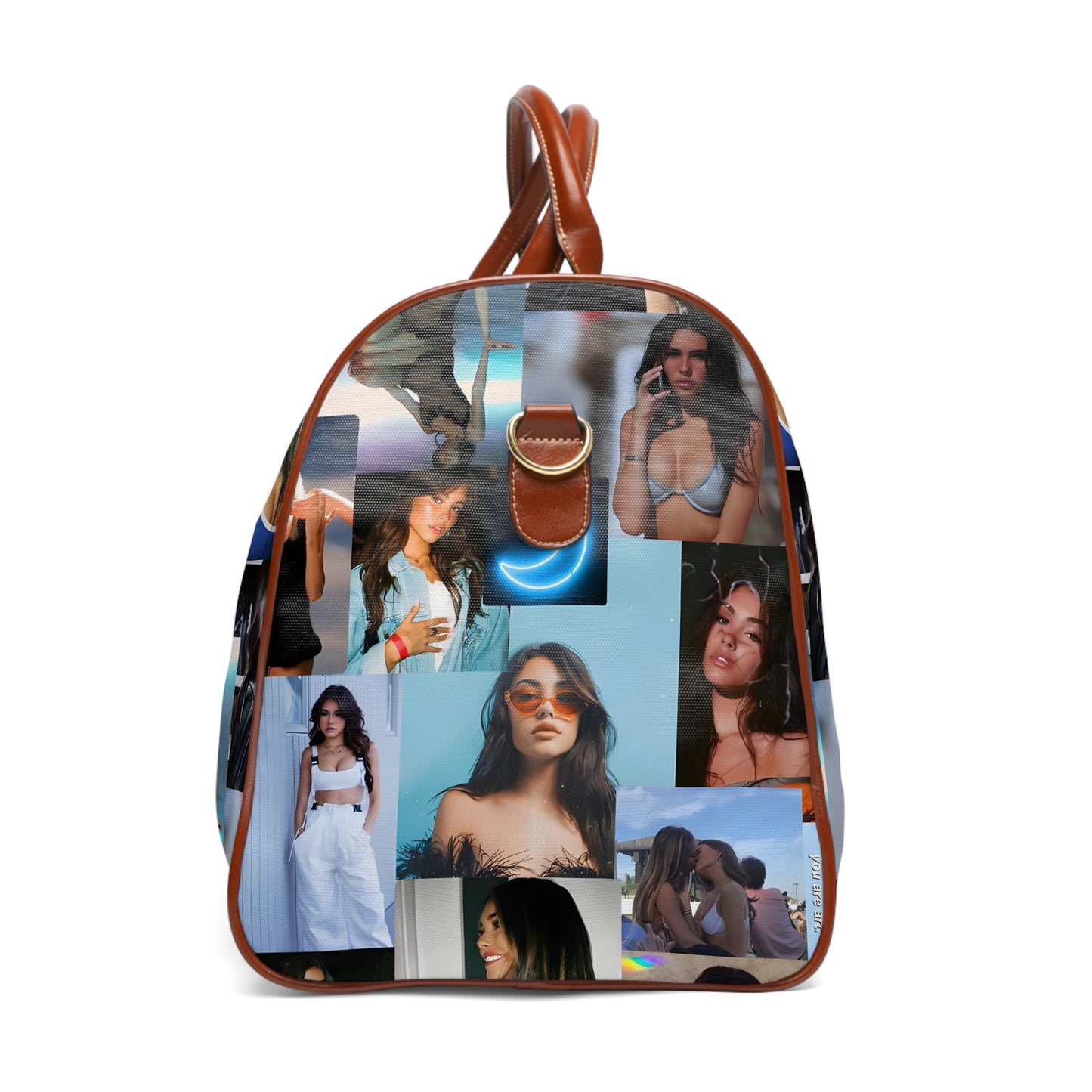 Madison Beer Mind In The Clouds Collage Waterproof Travel Bag