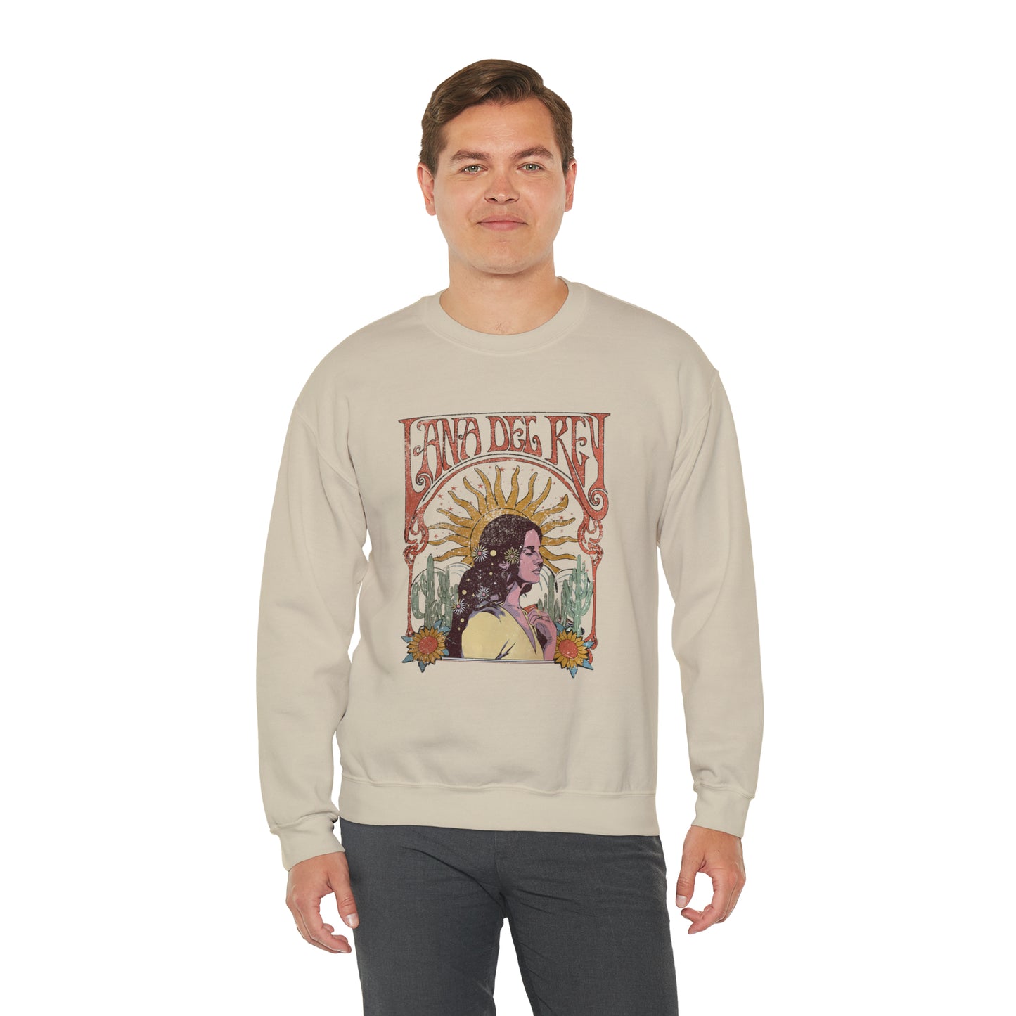 Lana Del Rey Vintage Artwork Unisex Heavy Blend Crewneck Sweatshirt