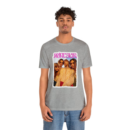 Måneskin Group Photo Unisex Jersey Short Sleeve Tee Shirt