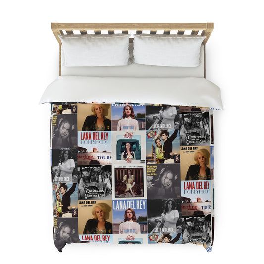 Lana Del Rey Album Cover Collage Duvet Cover