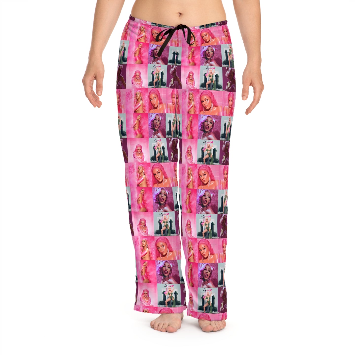 Doja Cat Hot Pink Mosaic Women's Pajama Pants