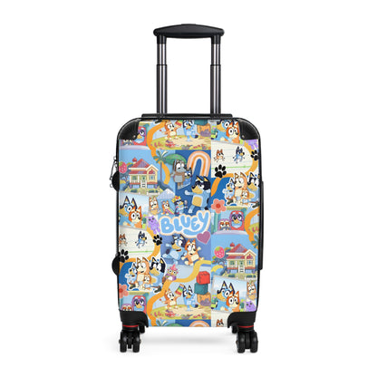 Bluey Playtime Collage Suitcase