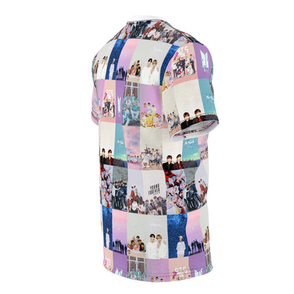 BTS Pastel Aesthetic Collage Unisex Tee Shirt