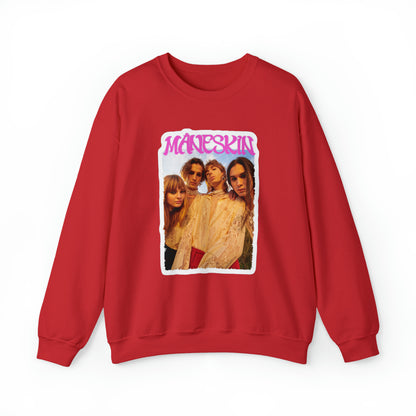 Måneskin Group Photo Unisex Heavy Blend Crewneck Sweatshirt