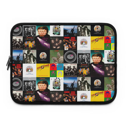 Queen Album Cover Collage Laptop Sleeve