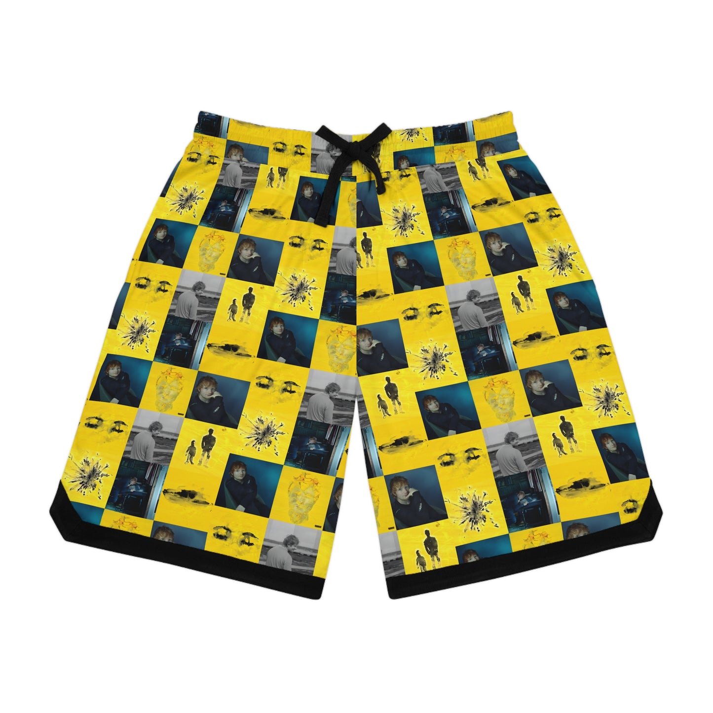 Ed Sheeran Subtract Mosaic Basketball Rib Shorts