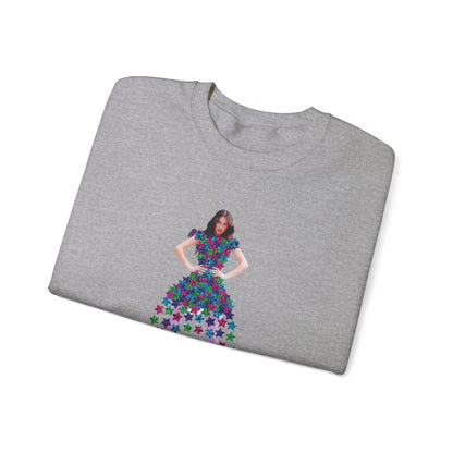 Olivia Rodrigo Hits Magazine Cover Unisex Heavy Blend Crewneck Sweatshirt