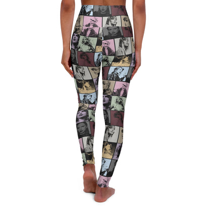 Taylor Swift Eras Collage High Waisted Yoga Leggings